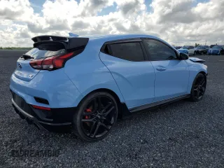2022 Hyundai Veloster с VIN KMHT36AH4NU013406, выставлен на аукционе Copart как лот 60706625 с пробегом 84 303 миль миль и Чистый • Clean title. История ставок и продаж доступна на DreamBid. Изображение 3.