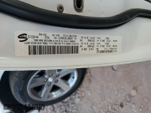 2014 Ram 1500 Express with VIN 1C6RR6FTXES384373, listed as a Copart auction lot 87754045 with 127,083 mi miles and Salvage title. Bid and sale history available at DreamBid. Image 14.