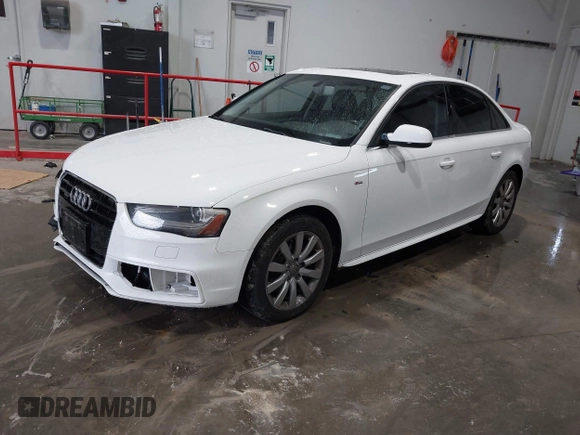 2015 Audi A4 Premium with VIN WAUBFAFL1FN028283, listed as a IAAI auction lot 41439349 with 121,780 mi miles. Bid and sale history available at carsss.com. Image 17.