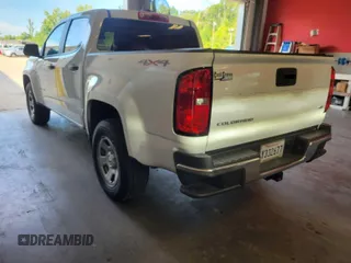 2021 Chevrolet Colorado 4WD Work Truck z VIN 1GCGTBENXM1214368, wystawiony jako IAAI lot #42849715 z przebiegiem 114 577 mil mil oraz . Historia ofert i sprzedaży dostępna na DreamBid. Obrazek 1.