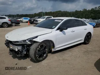 2022 Kia K5 GT-Line z VIN 5XXG64J23NG156446, wystawiony jako Copart lot #52868655 z przebiegiem 108 658 mil mil oraz Szkoda całkowita • Salvage title. Historia ofert i sprzedaży dostępna na DreamBid. Obrazek 1.