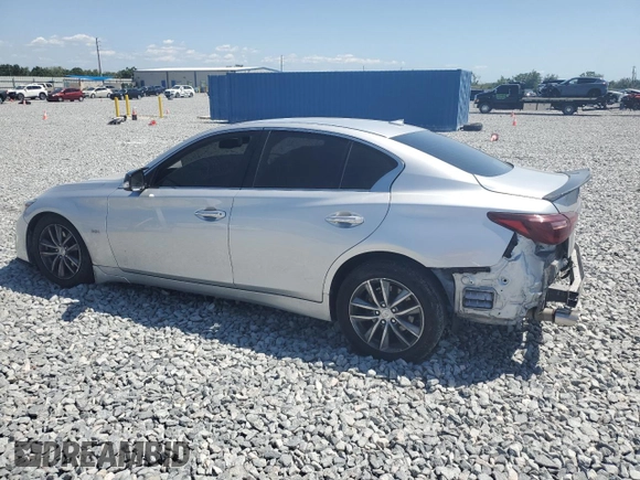 2020 Infiniti Q50 Pure z VIN JN1EV7APXLM204932, wystawiony jako Copart lot #52923515 z przebiegiem 45 194 mil mil oraz Nie do naprawy • Non repairable. Historia ofert i sprzedaży dostępna na DreamBid. Obrazek 2.