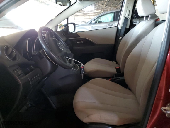 2015 Mazda Mazda5 Sport with VIN JM1CW2BL6F0184853, listed as a Copart auction lot 53713625 with 92,721 mi miles and Salvage Title. Bid and sale history available at carsss.com. Image 7.