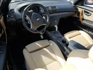 2009 BMW 1 Series 128i with VIN WBAUL73549VJ75437, listed as a Copart auction lot 49724985 with Not provided miles and Salvage title. Bid and sale history available at DreamBid. Image 8.