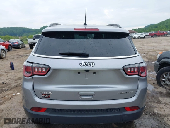 2019 Jeep Compass High Altitude с VIN 3C4NJDCB8KT639501, выставлен на аукционе IAAI как лот 42439877 с пробегом 68 452 миль миль и . История ставок и продаж доступна на DreamBid. Изображение 17.