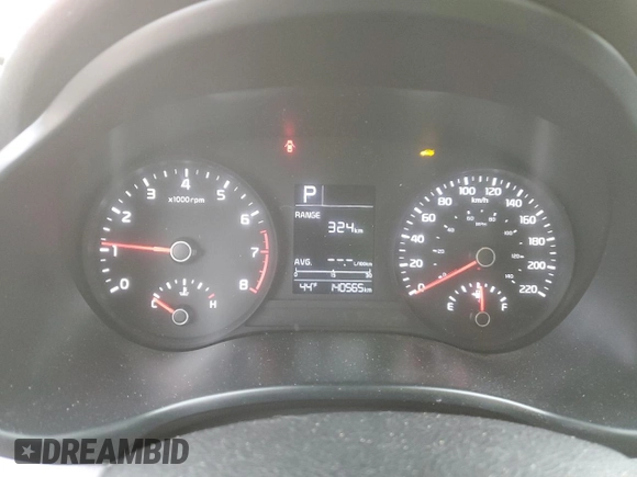 2018 Kia Rio LX with VIN 3KPA24ABXJE124243, listed as a Copart auction lot 81192294 with 140,565 mi miles and Salvage Title. Bid and sale history available at carsss.com. Image 9.