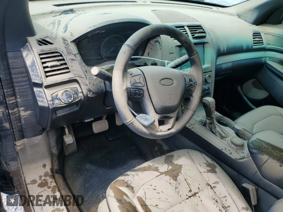 2017 Ford Explorer XLT with VIN 1FM5K8D87HGA74576, listed as a Copart auction lot 52986425 with Not Provided miles and Salvage Title. Bid and sale history available at DreamBid. Image 8.