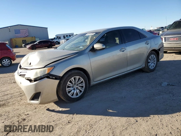 2014 Toyota Camry L with VIN 4T4BF1FK8ER385055, listed as a Copart auction lot 42515735 with 104,582 mi miles and Salvage Title. Bid and sale history available at carsss.com. Image 1.