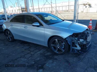 2020 Mercedes-Benz A 220 with VIN W1K3G4EB5LJ202704, listed as a IAAI auction lot 41242166 with 46,345 mi miles and . Bid and sale history available at DreamBid. Image 1.