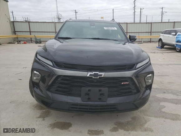 2023 Chevrolet Blazer RS with VIN 3GNKBERS7PS108730, listed as a Copart auction lot 43063915 with 37,700 mi miles and Salvage Title. Bid and sale history available at carsss.com. Image 5.