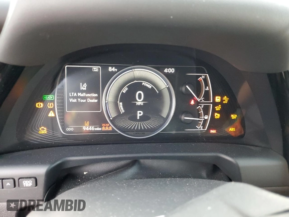 2022 Lexus ES 300h Luxury with VIN 58AEA1C11NU018217, listed as a Copart auction lot 43803745 with 9,446 mi miles and Salvage title. Bid and sale history available at DreamBid. Image 9.
