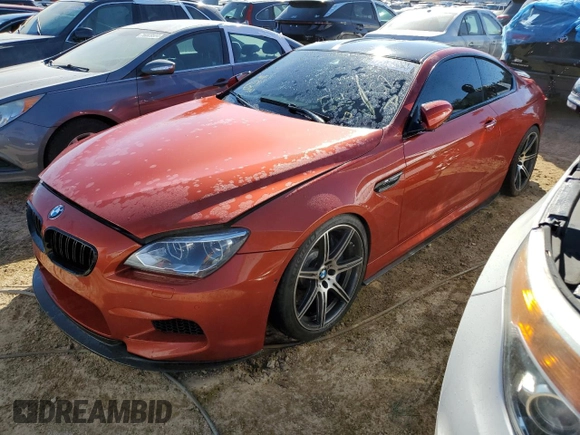 2013 BMW M6 z VIN WBSLX9C58DC968462, wystawiony jako Copart lot #76164044 z przebiegiem 45 349 mil mil oraz Szkoda całkowita • Salvage title. Historia ofert i sprzedaży dostępna na DreamBid. Obrazek 1.