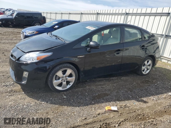 2011 Toyota Prius I with VIN JTDKN3DU7B0290782, listed as a Copart auction lot 50929045 with 121,115 mi miles and Salvage Title. Bid and sale history available at carsss.com. Image 1.