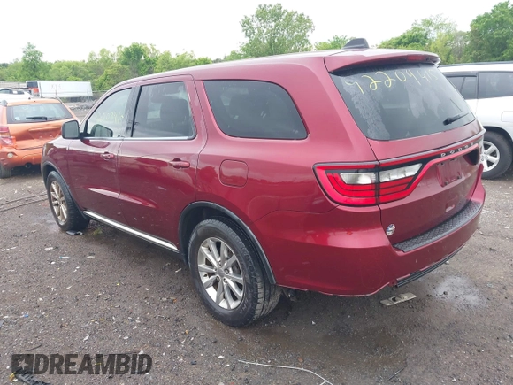 2018 Dodge Durango SXT with VIN 1C4RDHAG5JC100570, listed as a IAAI auction lot 42209415 with 169,478 mi miles and . Bid and sale history available at DreamBid. Image 3.