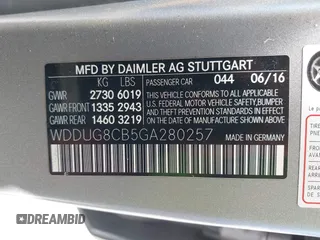 2016 Mercedes-Benz S 550 z VIN WDDUG8CB5GA280257, wystawiony jako IAAI lot #42325928 z przebiegiem 136 664 mil mil oraz . Historia ofert i sprzedaży dostępna na DreamBid. Obrazek 9.