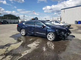 2018 Chevrolet Impala Premier with VIN 2G1125S37J9146141, listed as a Copart auction lot 48738635 with 108,377 mi miles and Salvage Title. Bid and sale history available at DreamBid. Image 14.
