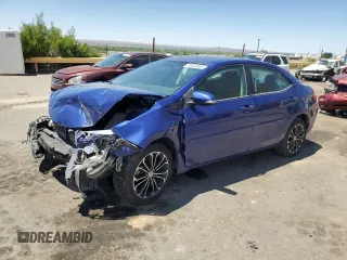 2016 Toyota Corolla L with VIN 2T1BURHEXGC597272, listed as a Copart auction lot 58430695 with 140,765 mi miles and Salvage title. Bid and sale history available at DreamBid. Image 1.