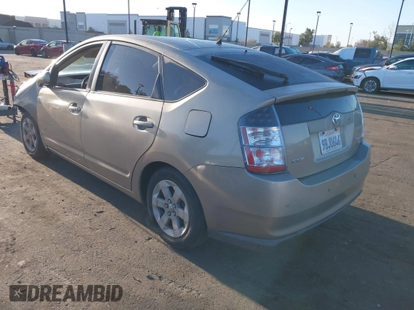 2005 Toyota Prius with VIN JTDKB20U753051597, listed as a IAAI auction lot 41792556 with 1 mi miles. Bid and sale history available at carsss.com. Image 3.