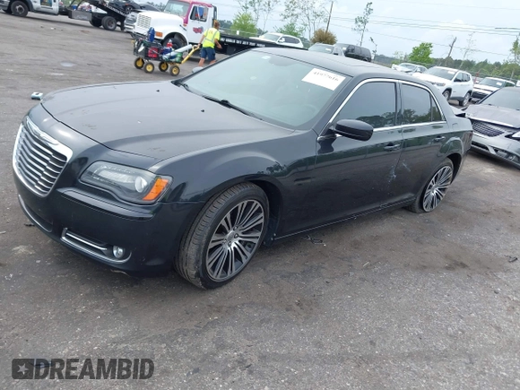 2013 Chrysler 300 with VIN 2C3CCABT2DH735764, listed as a IAAI auction lot 41977616 with 164,517 mi miles. Bid and sale history available at carsss.com. Image 17.