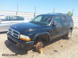 2003 Dodge Durango SLT with VIN 1D4HS48N13F605959, listed as a IAAI auction lot 41970393 with 1 mi miles. Bid and sale history available at carsss.com. Image 2.