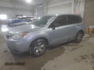 2015 Subaru Forester 2.5i with VIN JF2SJAACXFH839119, listed as a Copart auction lot 43691935 with 101,766 mi miles and Salvage Title. Bid and sale history available at carsss.com. Image 1.