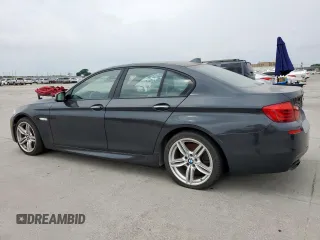 2012 BMW 5 Series 550i with VIN WBAFR9C53CDV59449, listed as a Copart auction lot 53901455 with 130,518 mi miles and Clean Title. Bid and sale history available at carsss.com. Image 2.