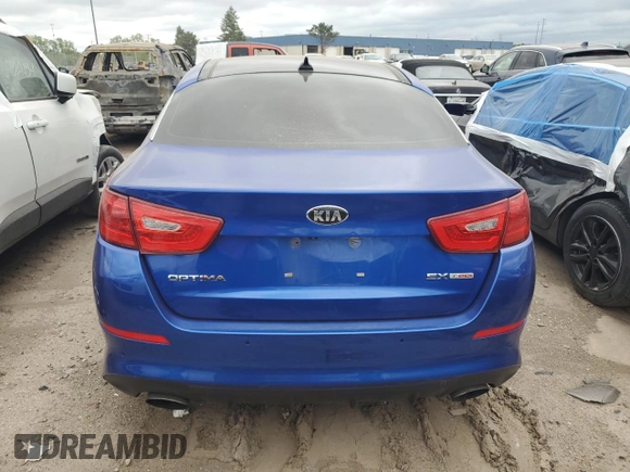 2014 Kia Optima SX Turbo с VIN 5XXGR4A66EG304888, выставлен на аукционе Copart как лот 55234785 с пробегом 101 367 миль миль и Чистый • Clean title. История ставок и продаж доступна на DreamBid. Изображение 6.