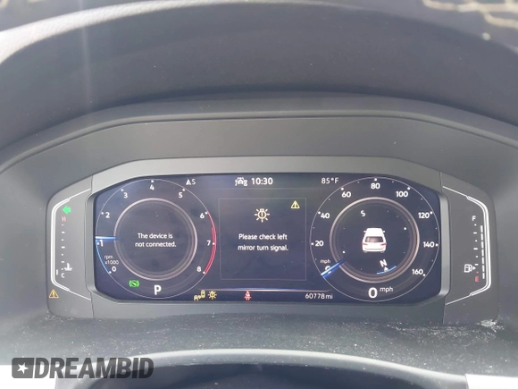 2022 Volkswagen Atlas SE with VIN 1V2WR2CA0NC528514, listed as a IAAI auction lot 42403584 with 60,778 mi miles and . Bid and sale history available at DreamBid. Image 7.