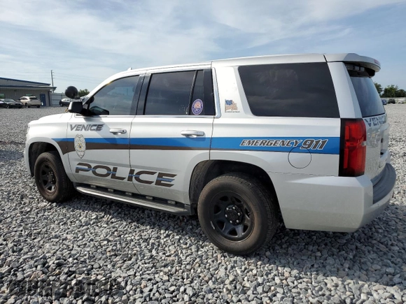 2018 Chevrolet Tahoe Commercial with VIN 1GNLCDEC2JR275159, listed as a Copart auction lot 61337355 with 84,712 mi miles and Salvage title. Bid and sale history available at DreamBid. Image 2.
