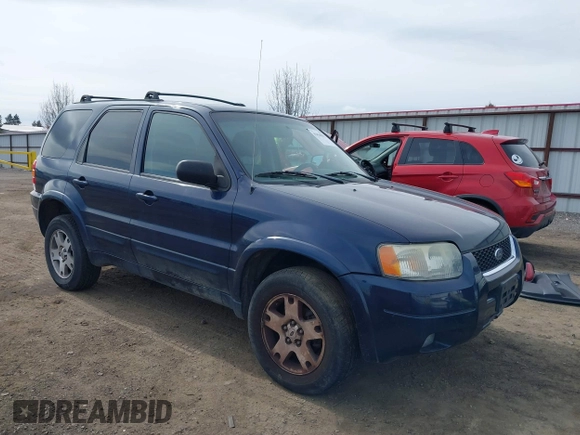 2004 Ford Escape Limited with VIN 1FMCU94144KB50837, listed as a IAAI auction lot 41830815 with 181,729 mi miles. Bid and sale history available at carsss.com. Image 1.