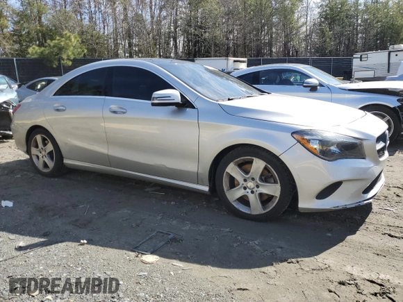 2017 Mercedes-Benz CLA 250 with VIN WDDSJ4EB6HN464647, listed as a Copart auction lot 47926305 with Not Provided miles and Salvage Title. Bid and sale history available at DreamBid. Image 4.