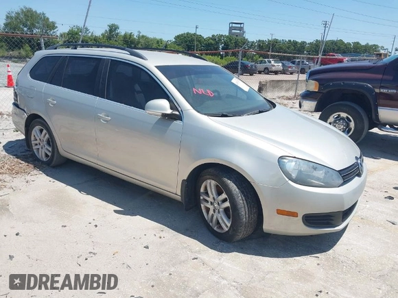 2010 Volkswagen Jetta SportWagen TDI with VIN 3VWPL7AJ5AM687879, listed as a IAAI auction lot 42051137 with 176,398 mi miles. Bid and sale history available at carsss.com. Image 1.