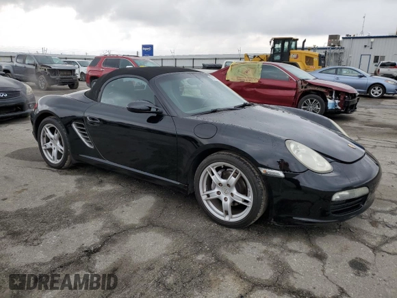 2005 Porsche Boxster с VIN WP0CA29845U710615, выставлен на аукционе Copart как лот 82493454 с пробегом 113 478 миль миль и Чистый • Clean title. История ставок и продаж доступна на DreamBid. Изображение 4.