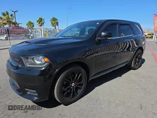 2019 Dodge Durango R/T with VIN 1C4SDHCT9KC691032, listed as a Copart auction lot 57276705 with 74,912 mi miles and Salvage title. Bid and sale history available at DreamBid. Image 2.
