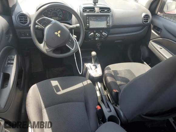 2019 Mitsubishi Mirage ES z VIN ML32F3FJ3KHF10586, wystawiony jako Copart lot #57553515 z przebiegiem 90 408 mil mil oraz Nie do naprawy • Non repairable. Historia ofert i sprzedaży dostępna na DreamBid. Obrazek 8.