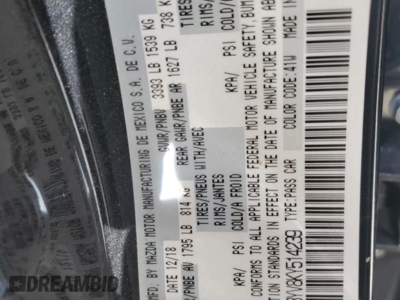 2019 Toyota Yaris L z VIN 3MYDLBYV8KY514239, wystawiony jako Copart lot #57712905 z przebiegiem 111 980 mil mil oraz Nie do naprawy • Non repairable. Historia ofert i sprzedaży dostępna na DreamBid. Obrazek 12.
