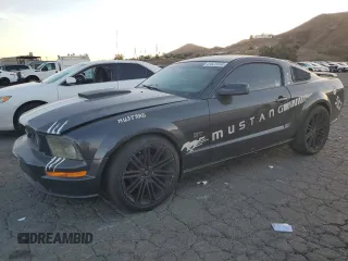 2007 Ford Mustang GT Deluxe with VIN 1ZVHT82H575235208, listed as a Copart auction lot 85820534 with 163,659 mi miles and Clean Title. Bid and sale history available at carsss.com. Image 1.