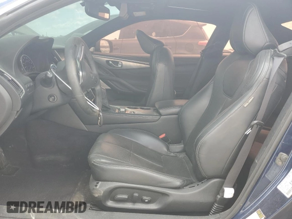 2017 Infiniti Q60 Sport with VIN JN1EV7EL0HM553886, listed as a Copart auction lot 53742985 with 64,260 mi miles and Clean Title. Bid and sale history available at DreamBid. Image 7.