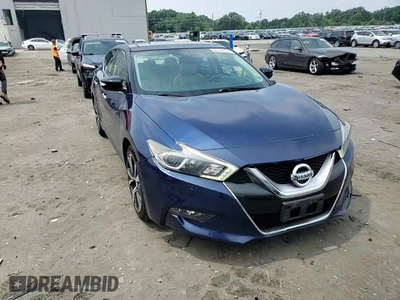 2016 Nissan Maxima SL with VIN 1N4AA6AP2GC392414, listed as a Copart auction lot 60598635 with 105,151 mi miles and Salvage title. Bid and sale history available at DreamBid. Image 13.