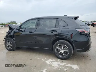 2023 Honda HR-V EX-L with VIN 3CZRZ1H75PM721050, listed as a Copart auction lot 63394005 with 28,218 mi miles and Non repairable. Bid and sale history available at DreamBid. Image 2.