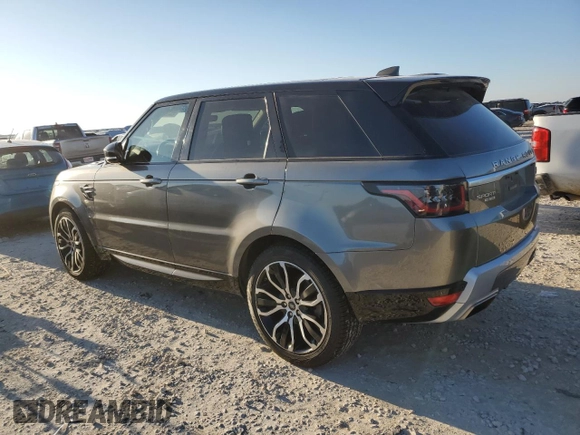 2019 Land Rover Range Rover Sport HSE with VIN SALWR2RK8KA421888, listed as a Copart auction lot 45496225 with 124,145 mi miles and Clean Title. Bid and sale history available at carsss.com. Image 2.