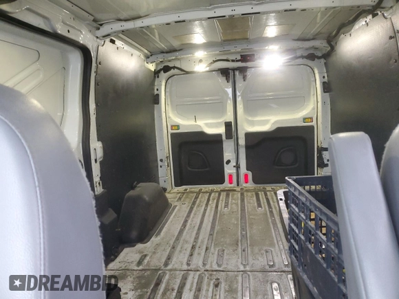 2018 Ford Transit with VIN 1FTYE1YM9JKA25907, listed as a Copart auction lot 46324975 with 253,828 mi miles and Salvage title. Bid and sale history available at DreamBid. Image 10.