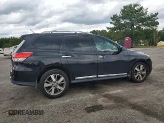 2015 Nissan Pathfinder Platinum with VIN 5N1AR2MN9FC684030, listed as a Copart auction lot 59079065 with 118,352 mi miles and Salvage title. Bid and sale history available at DreamBid. Image 3.