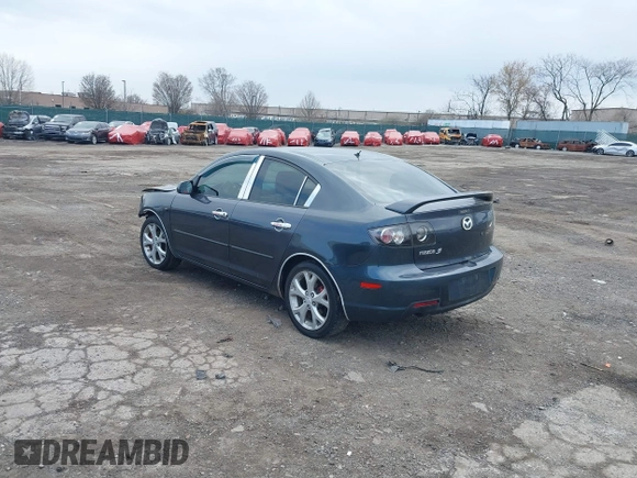 2009 Mazda Mazda3 i Touring Value with VIN JM1BK32GX91202608, listed as a IAAI auction lot 41867058 with 204,978 mi miles. Bid and sale history available at carsss.com. Image 3.