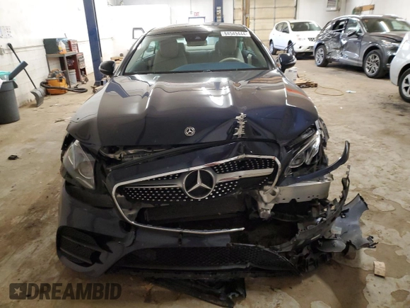 2018 Mercedes-Benz E-Class E 400 with VIN WDD1J6GB2JF017964, listed as a Copart auction lot 84549444 with 5,078 mi miles and Salvage Title. Bid and sale history available at carsss.com. Image 5.