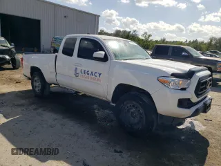 2022 Toyota Tacoma SR z VIN 3TYRZ5CN9NT020581, wystawiony jako Copart lot #53743095 z przebiegiem 70 833 mil mil oraz Szkoda całkowita • Salvage title. Historia ofert i sprzedaży dostępna na DreamBid. Obrazek 4.
