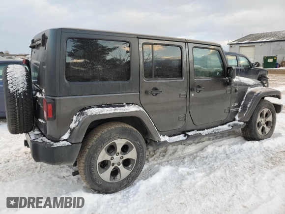 2017 Jeep Wrangler Unlimited 75th Anniversary z VIN 1C4BJWEG8HL585435, wystawiony jako Copart lot #82579554 z przebiegiem 124 840 mil mil oraz Czysty tytuł • Clean title. Historia ofert i sprzedaży dostępna na DreamBid. Obrazek 3.