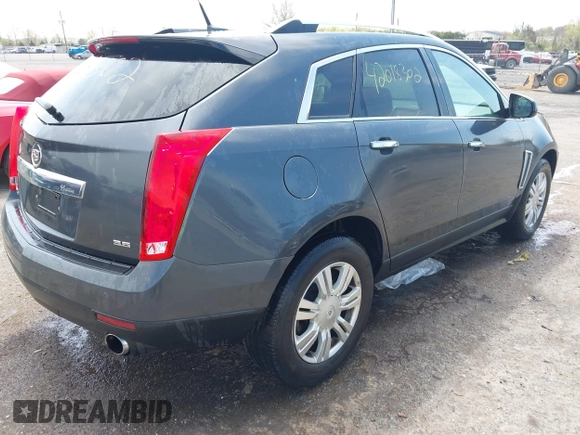 2013 Cadillac SRX Luxury Collection with VIN 3GYFNGE32DS515355, listed as a IAAI auction lot 42018302 with 114,547 mi miles. Bid and sale history available at carsss.com. Image 4.