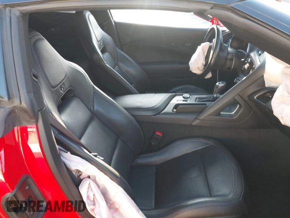 2019 Chevrolet Corvette 2LT with VIN 1G1YD2D75K5107912, listed as a IAAI auction lot 41334011 with 49,070 mi miles. Bid and sale history available at carsss.com. Image 8.