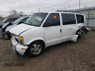 2003 Chevrolet Astro with VIN 1GNDM19X53B149578, listed as a Copart auction lot 80729824 with Not Provided miles and Salvage Title. Bid and sale history available at carsss.com. Image 1.